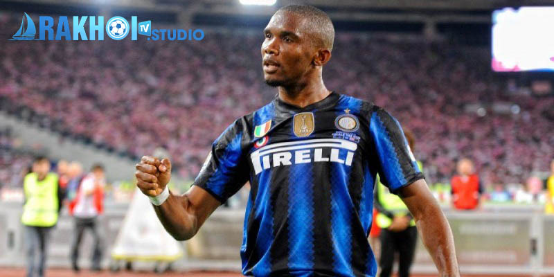 Tiền đạo Samuel Eto'o trở thành 1 phần lịch sử của Inter