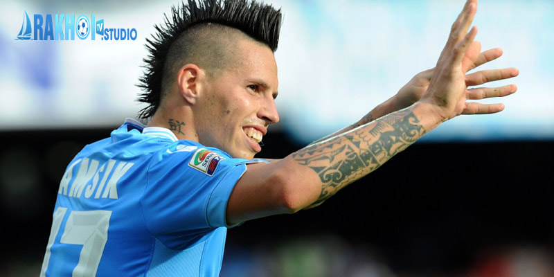 Marek Hamsik là cầu thủ nổi tiếng từng khoác áo Napoli FC